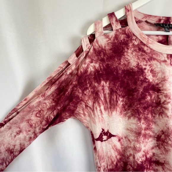 Trendy Tie Dye B.L.U.E. Top size Petite Large - Picture 6 of 11